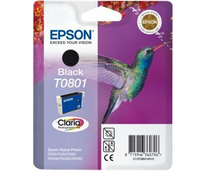 Tusz Epson T0801 black 7,4ml